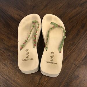 COPY - Rocket dog platform sandals with flower st…